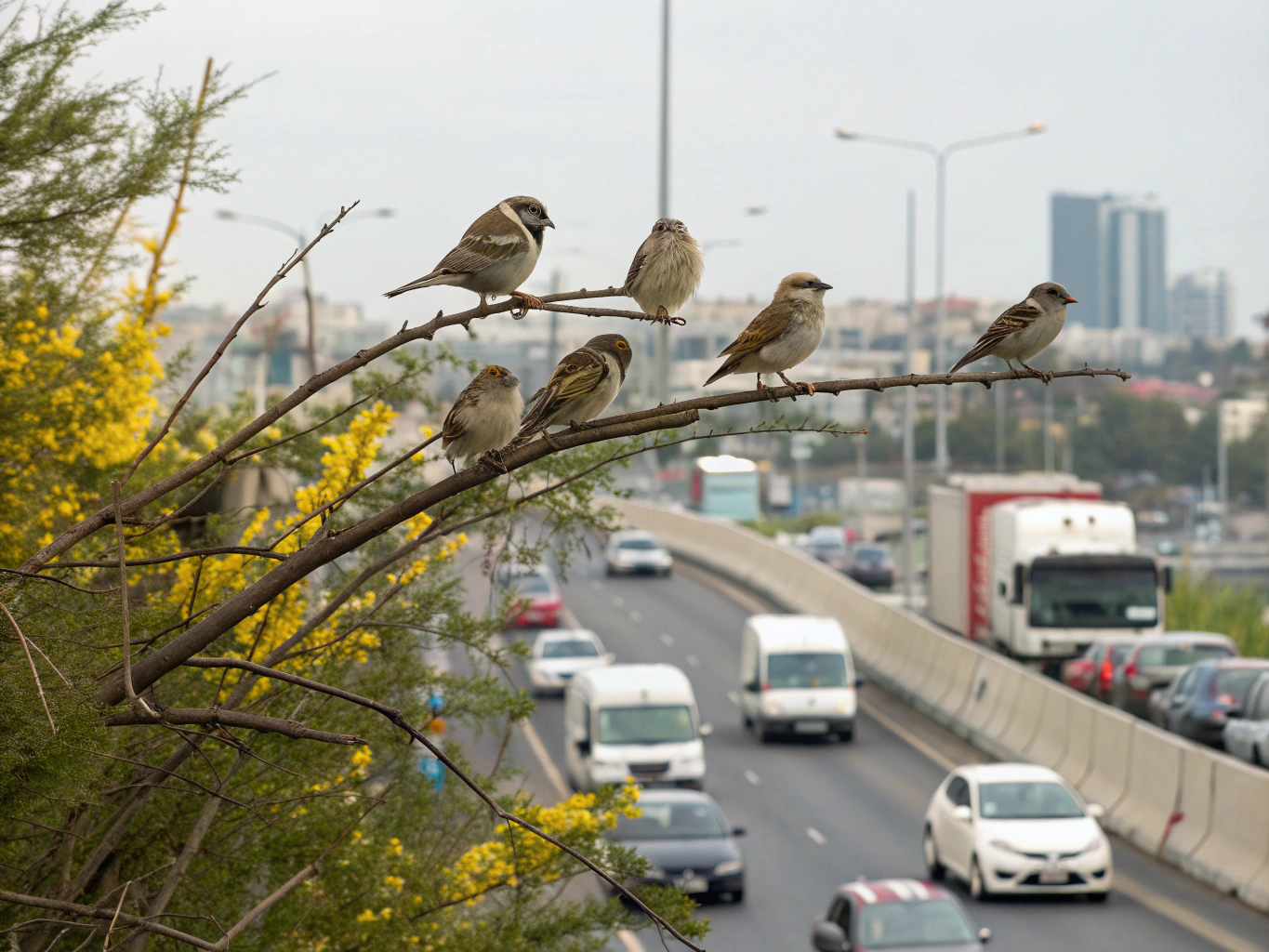 Nuisance bird removal service and vent nesting protection