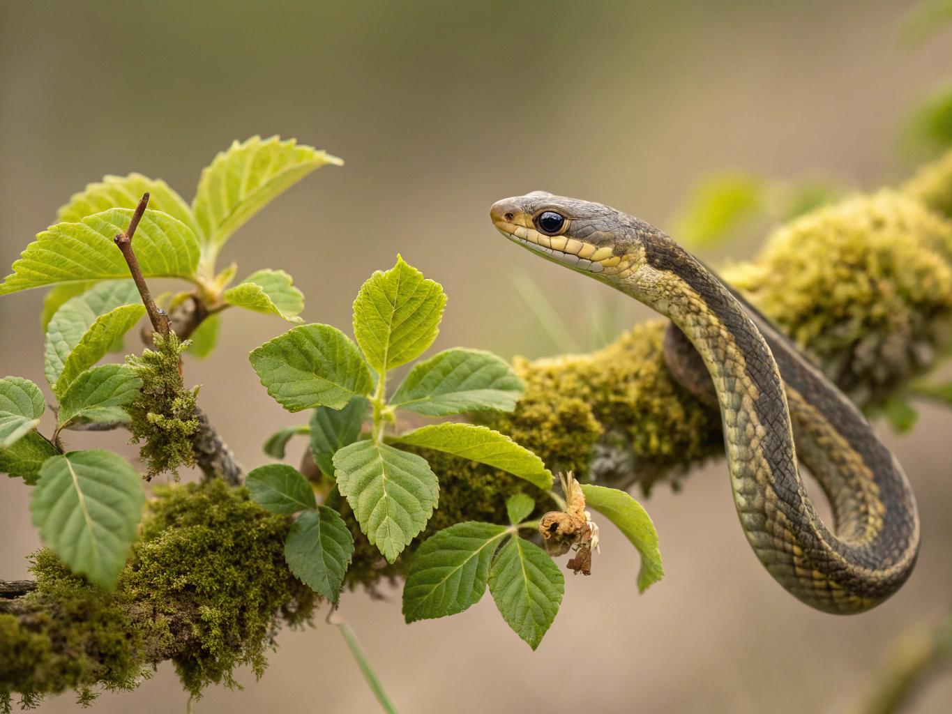 Humane snake removal service and property inspection